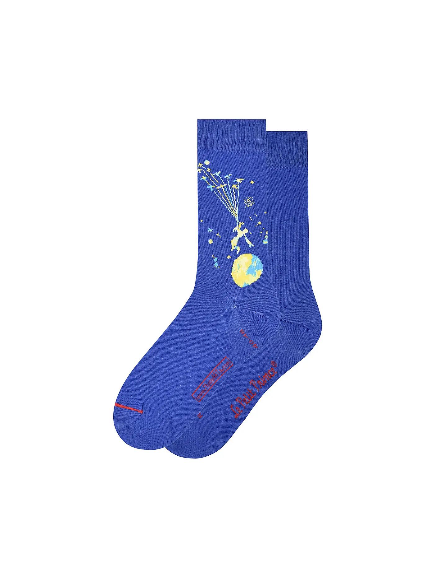 MUSEARTA | Damen Socken FLYING AWAY - DER KLEINE PRINZ blue-multi (36-40) | 